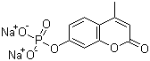Struktur image of 4-Methylumbelliferyl phosphate disodium salt