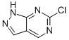 Struktur image of 6-Chloro-1H-pyrazolo[3,4-d]pyrimidine