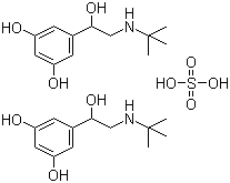 Struktur image of Terbutaline sulfate