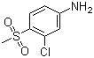 Struktur image of 3-Chloro-4-methylsulfonylaniline