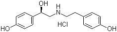 Struktur image of Ritodrine hydrochloride
