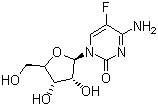 Struktur image of 5-Fluorocytidine