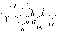 Struktur image of EDTA-CaNa2