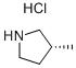 Struktur image of (R)-3-Methyl-pyrrolidine hydrochloride
