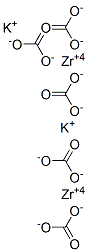 Struktur image of Potassium zirconium carbonate