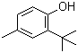 Struktur image of 2-tert-Butyl-4-cresol