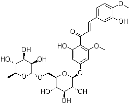 Struktur image of Hesperidin methylchalcone