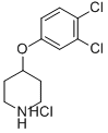 Struktur image of 4-(3,4-Dichlorophenoxy)piperidine