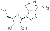 Struktur image of (2R,3R,4S,5S)-2-(6-Amino-9H-purin-9-yl)-5-((methylthio)methyl)tetrahydrofuran-3,4-diol