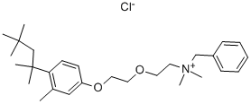 Struktur image of Methylbenzethonium chloride