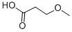 Struktur image of 3-Methoxypropionic acid