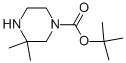 Struktur image of tert-Butyl 3,3-dimethylpiperazine-1-carboxylate