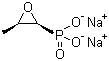 Struktur image of Fosfomycin sodium