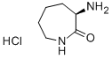 Struktur image of (R)-3-Aminoazepan-2-one hydrochloride