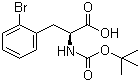 Struktur image of Boc-L-2-Bromophenylalanine