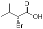 Struktur image of S-2-Bromo-3-methylbutyric acid