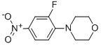 Struktur image of 4-(2-Fluoro-4-nitrophenyl)-morpholine