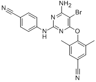 Struktur image of Etravirine