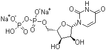 Struktur image of Uridine-5'-diphosphate disodium salt