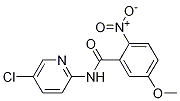 Struktur image of 2-Nitro-N-(5-chloropyridin-2-yl)-5-methoxy-benzamide