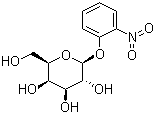 Struktur image of 2-Nitrophenyl-beta-D-glucopyranoside