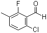 Struktur image of 6-Chloro-2-fluoro-3-methylbenzaldehyde