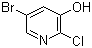 Struktur image of 5-Bromo-2-chloropyridin-3-ol