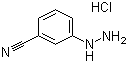 Struktur image of 3-Cyanophenyl hydrazine hydrochloride