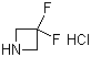 Struktur image of 3,3-Difluoroazetidine hydrochloride