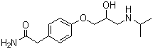 Struktur image of Atenolol