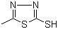 Struktur image of 2-Mercapto-5-methyl-1,3,4-thiadiazole