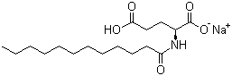 Struktur image of Sodium lauroyl glutamate