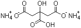 Struktur image of Ammonium citrate, dibasic