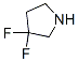 Struktur image of 3,3-Difluoropyrrolidine