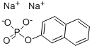 Struktur image of beta-Naphthyl phosphate, disodium salt