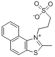 Struktur image of 2-Methyl-3-(3-sulfopropyl)naphtho[1,2-d]thiazolium betaine