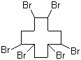 Struktur image of 1,2,5,6,9,10-Hexabromocyclododecane