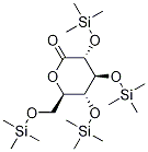 Struktur image of (3R,4S,5R,6R)-3,4,5-tris-(Trimethylsilyloxy)-6-((trimethylsilyloxy)methyl)tetrahydro-2H-pyran-2-one