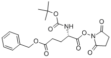 Struktur image of Boc-L-Glu(Bzl)-OSu