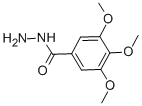 Struktur image of 3,4,5-Trimethoxybenzohydrazide