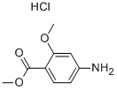 Struktur image of Methyl 4-amino-2-methoxybenzoate hydrochloride