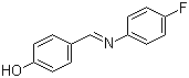 Struktur image of 4-[[(4-Fluorophenyl)imino]methyl]-phenol