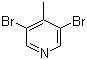Struktur image of 3,5-Dibromo-4-methylpyridine