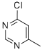 Struktur image of 4-Chloro-6-methylpyrimidine