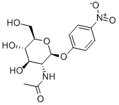 Struktur image of 4-Nitrophenyl 2-acetamido-2-deoxy-beta-D-glucopyranoside