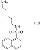 Struktur image of N-(5-Aminopentyl)-1-naphthalenesulfonamide hydrochloride