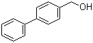 Struktur image of 4-Biphenylmethanol