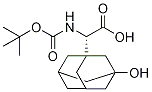Struktur image of (alpha S)-alpha-[[ (1,1-Dimethylethyoxy)carbonyl]amino]-alpha-(3-hydroxyadamantan-1-yl)acetic acid