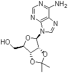 Struktur image of 2',3'-O-Isopropylideneadenosine