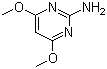 Struktur image of 2-Amino-4,6-dimethoxypyrimidine